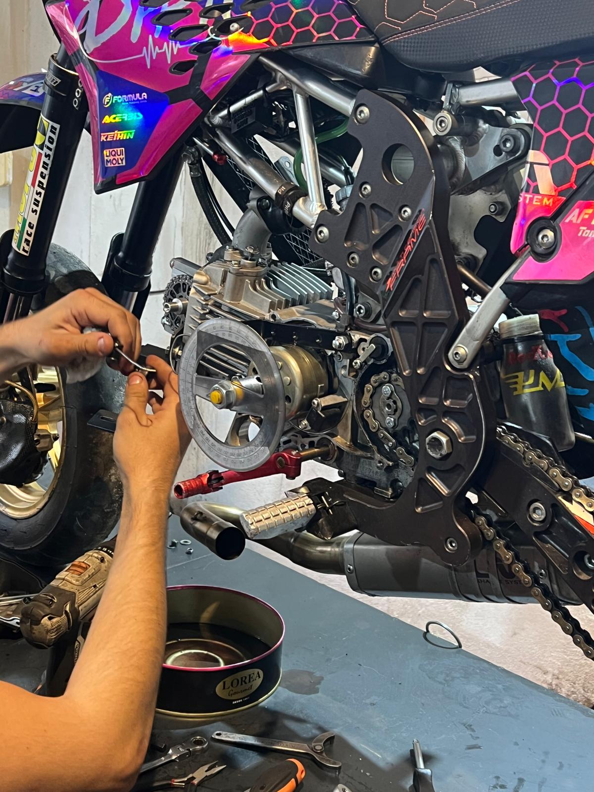 PREPARACIÓN DE MOTOR